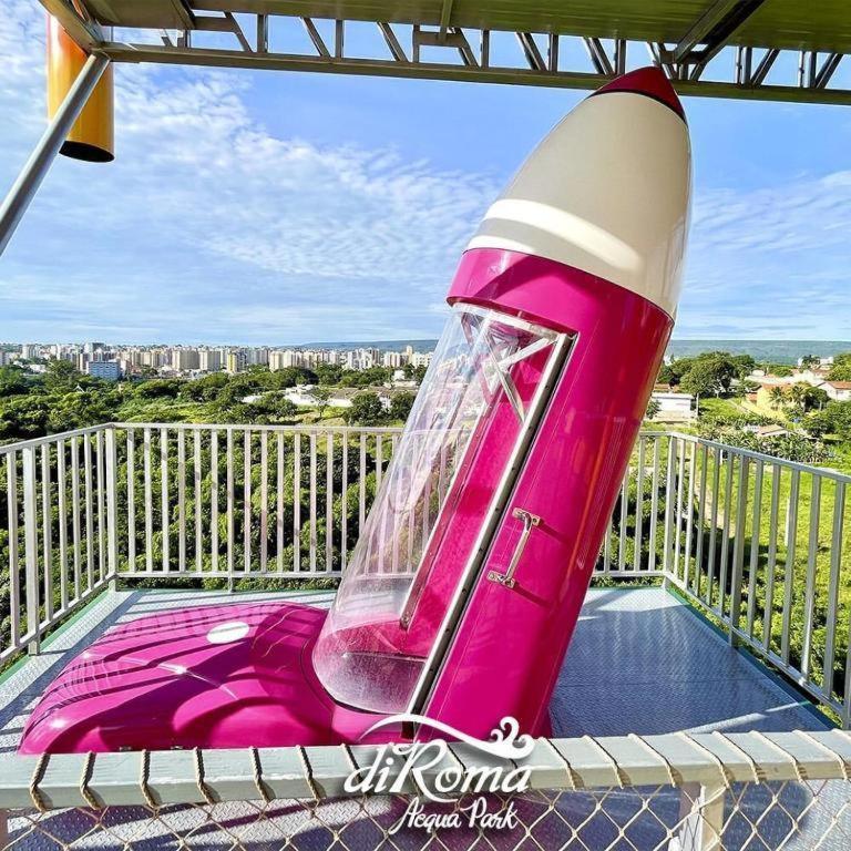 Lacqua Diroma Oficial - Diroma Acqua Park Incluido - Com Roupa De Cama E Banho Caldas Novas Exterior photo